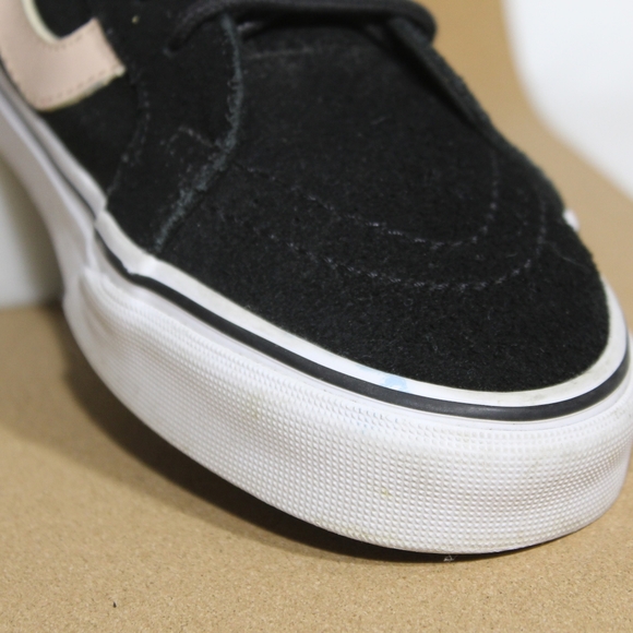 Vans Sk8-Hi reissue, black/veggie tan. EUC, men's 8 - Picture 12 of 14